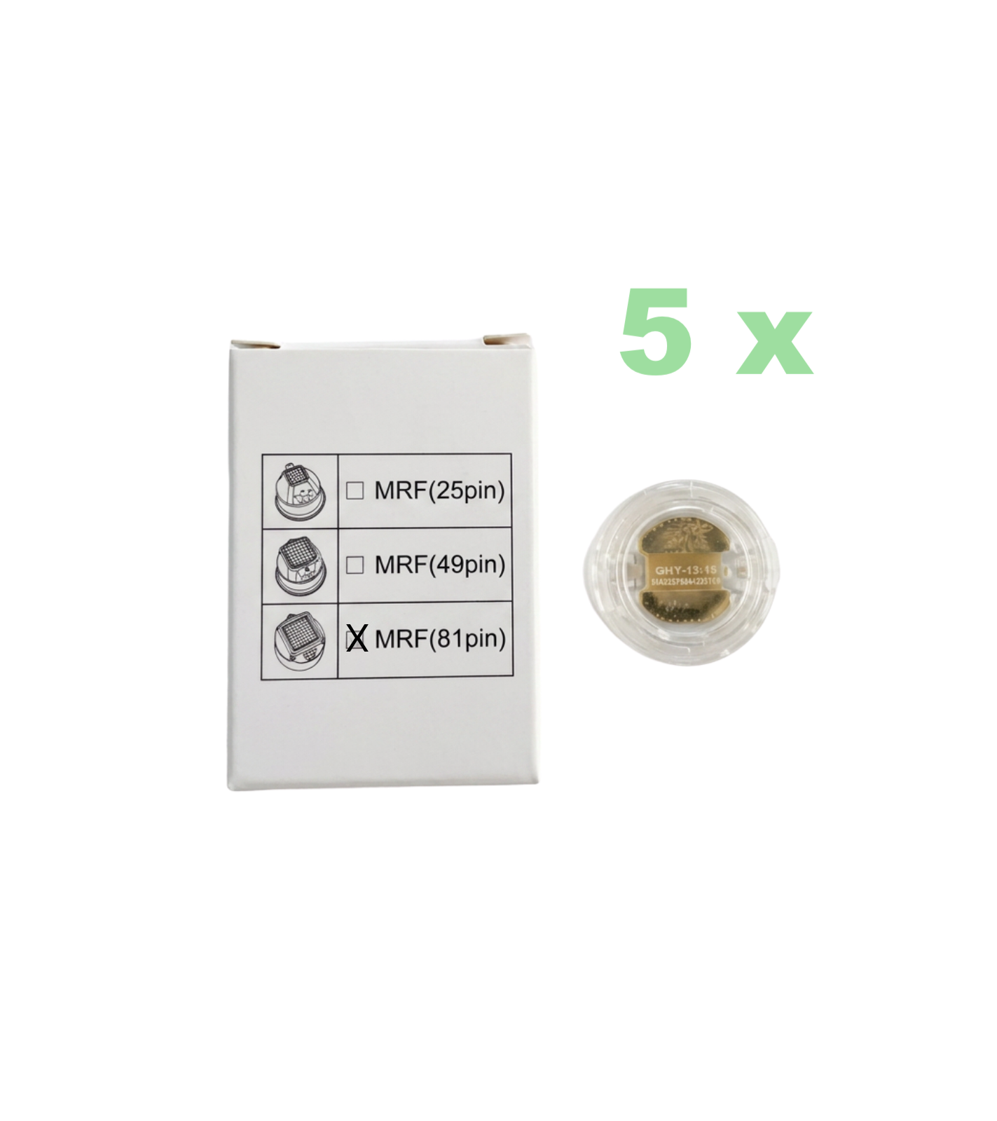 81er MRF Microneedling-Nadel passend für SkinTechBeauty 2 in 1 RF Pro