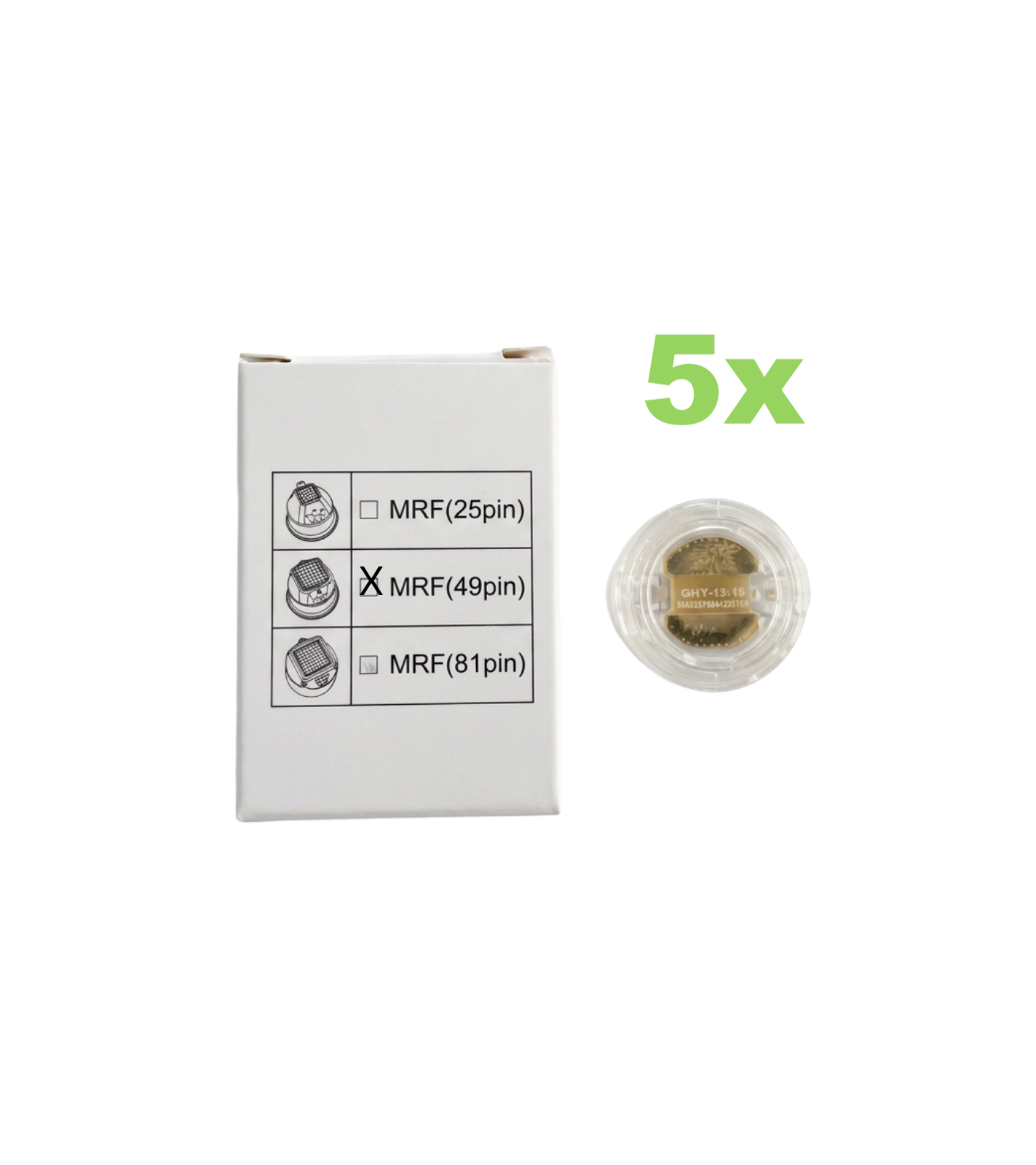49er MRF Microneedling-Nadel passend für SkinTechBeauty 2 in 1 RF Pro