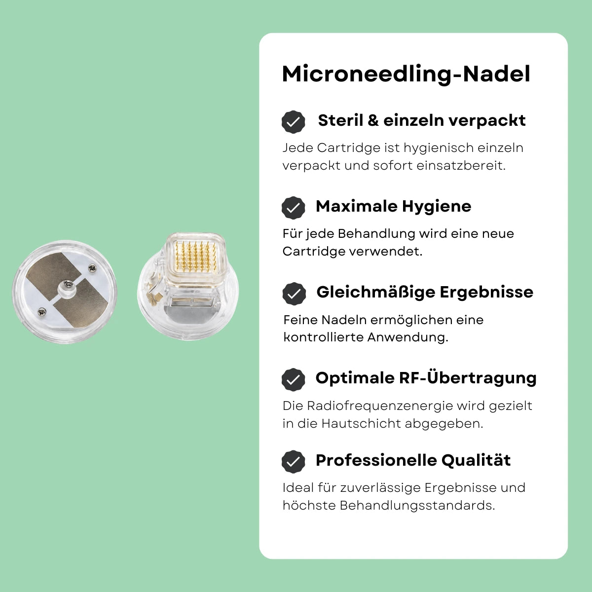 RF Needling Aufsatz 25 Nadeln Vorteile