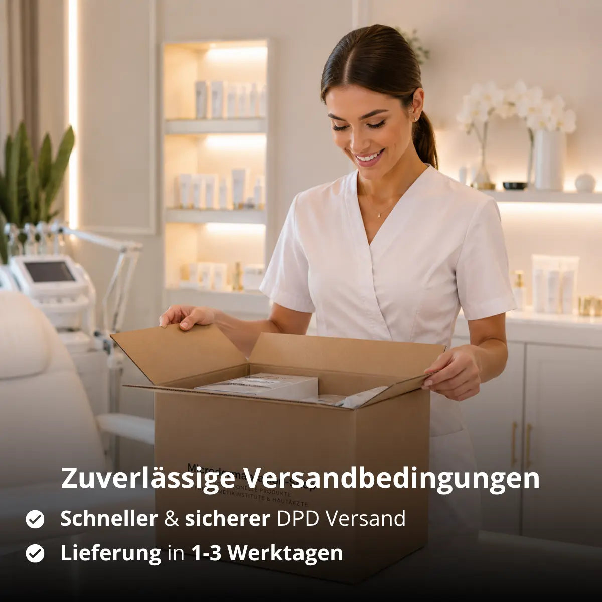Versandbedingungen im Microdermabrasion-Shop